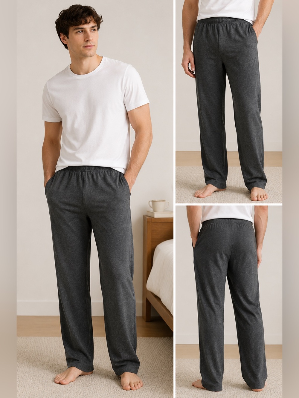 Quince Charcoal Gray Men’s Lounge Pants